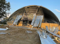 Під час атаки на один із портів на річці Дунай було пошкоджено зерносховища