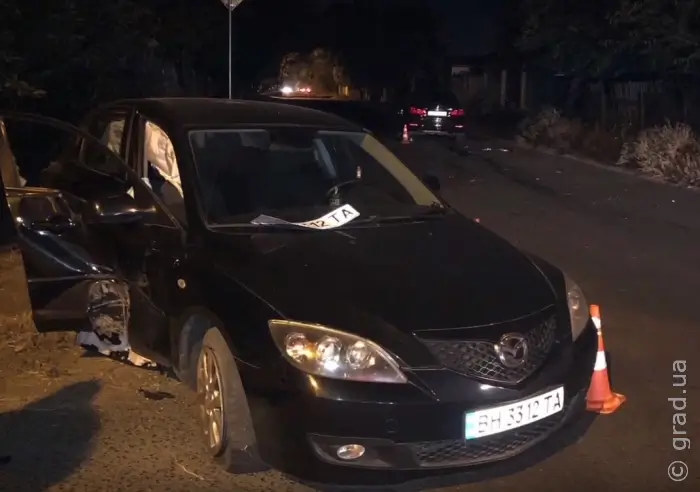 Постраждала водійка автомобіля «Mazda»