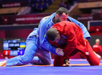 У змаганнях з греплінгу в категорії до 100 кг одесит здобув впевнену перемогу