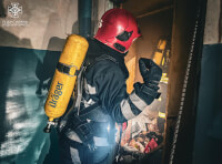 Рятувальники врятували жінку та ліквідували пожежу в багатоповерхівці Одеси