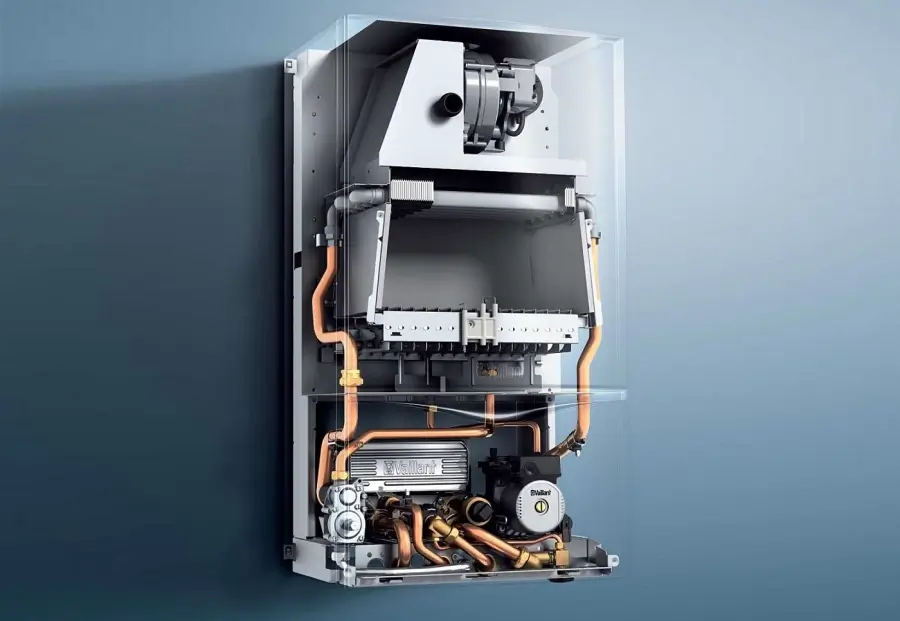 Настенный газовый котел - схема устройства