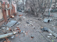 Комунальні служби на місцях влучань ліквідовують наслідки атаки_1