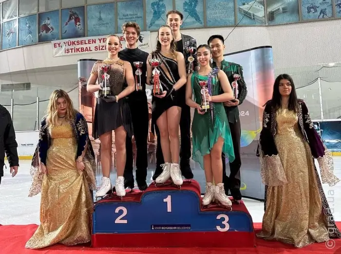 Одеські спортсмени стали переможцями «Ephesus Cup» з фігурного катання
