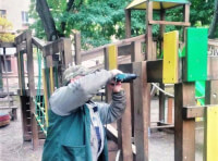 ремонт детской площадки