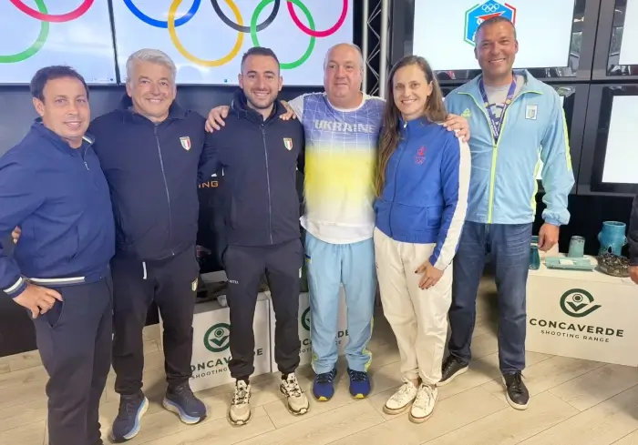 Одесит Микола Мільчев увіковічений у світовому Олімпійському центрі стендової стрільби в Італії