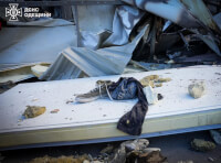 Рятувальники ліквідують пожежу, що виникла внаслідок обстрілу Одещини_5