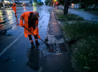 Сильний дощ у ніч на 29 травня призвів до підтоплення ряда магістральних вулиць Одеси_1