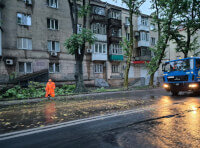 Сильний дощ у ніч на 29 травня призвів до підтоплення ряда магістральних вулиць Одеси_2