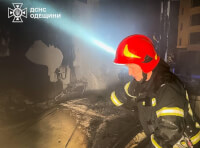 пожар в Одессе