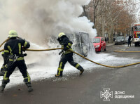 сгорел Mercedes (2)