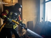 пожар в квартире на Прохоровской