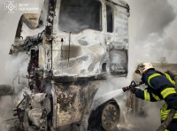 горел автомобиль МAN (2)