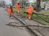 последствия непогоды в Одессе 11 апреля (2)