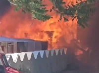 пожар в кафе на одесском пляже (1)