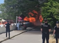 пожар в кафе на одесском пляже (2)