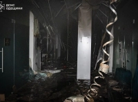 пожар в ТЦ на Среднефонтанской (1)