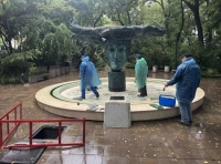 фонтаны консервируют на зиму